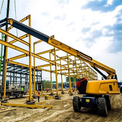 ڈیزل چھوٹی ٹیلیسکوپک بوم لفٹ