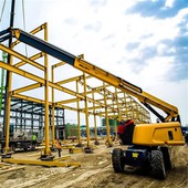 ڈیزل چھوٹی ٹیلیسکوپک بوم لفٹ